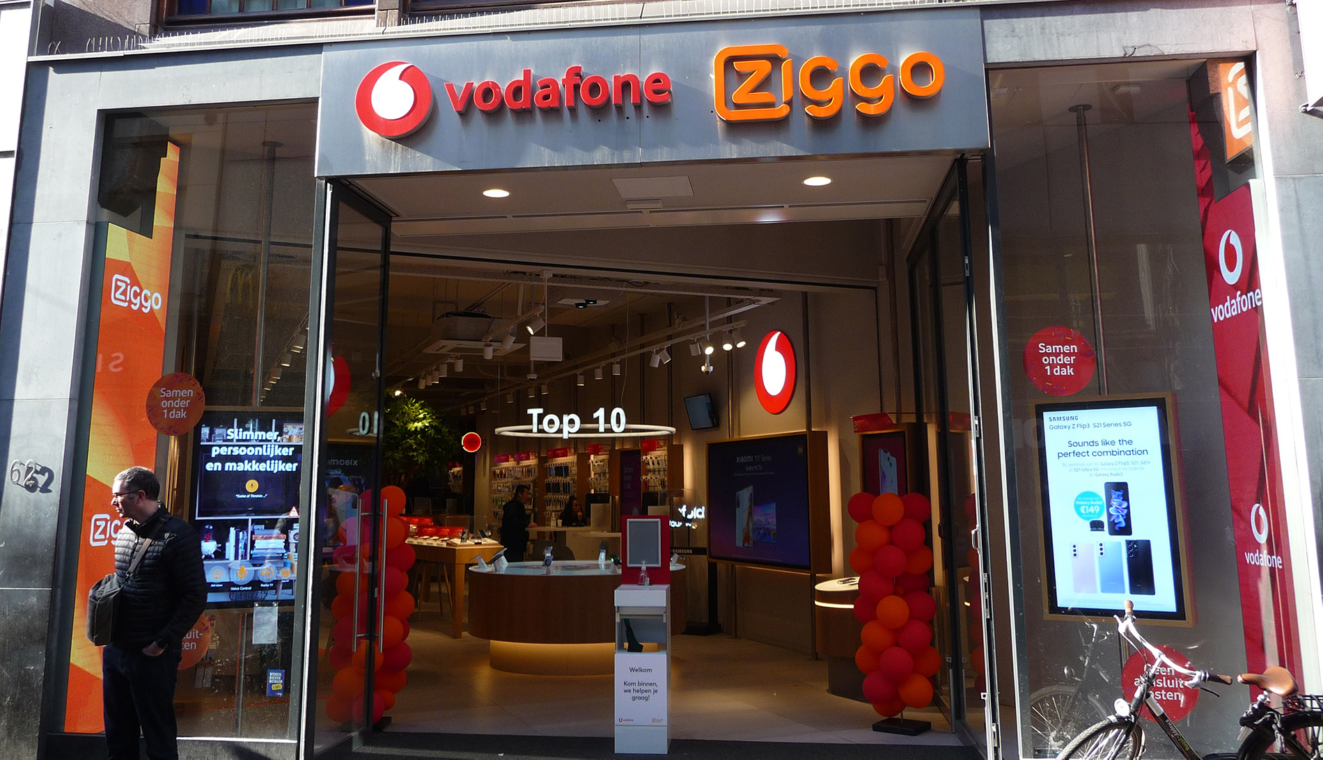 image of a mobile provider storefront